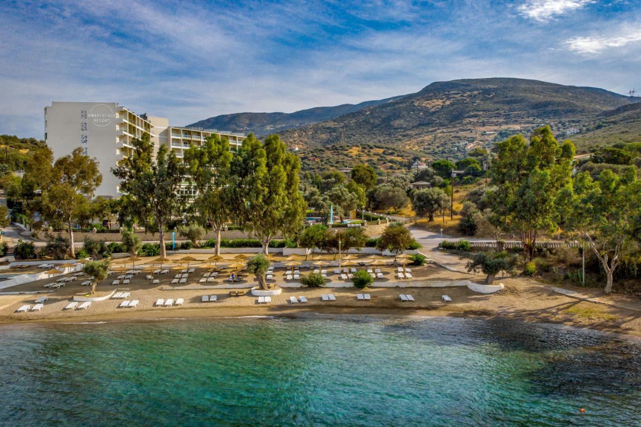 Evia Riviera Resort Amarynthos Buitenkant foto